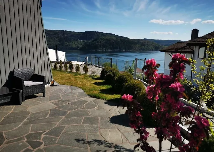 公寓 Bjornestrand Fjordside View *